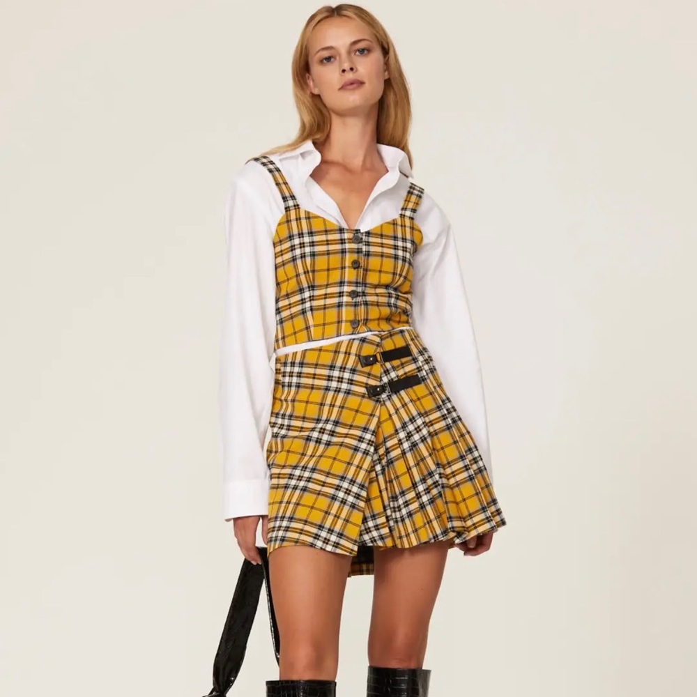 Maje plaid 2pc Set ✨Clueless Vibes✨